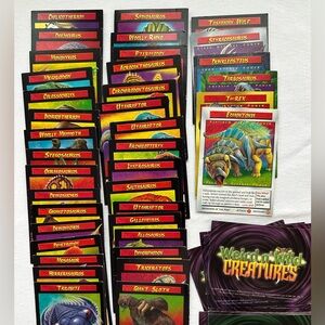 Weird n Wild Creatures Card Mixed Lot